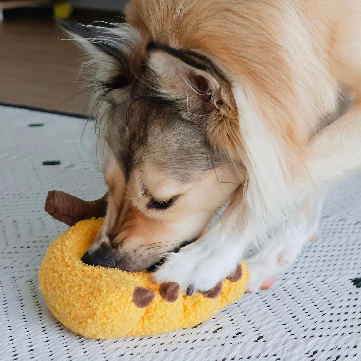 Banana Snuffle toy