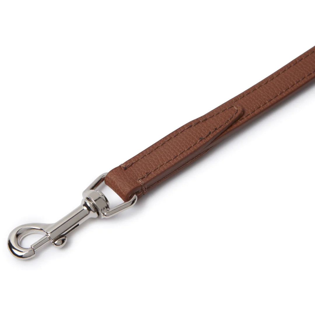 Tuscan city leash Chestnut