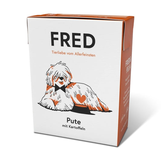 FRED Turkey with Potatoes – Highly Digestible Monoprotein Wet Dog Food