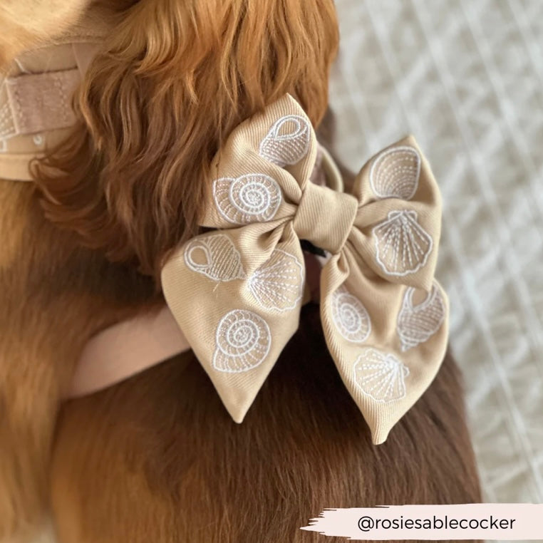 Luxe Seashells Sailor Bow tie