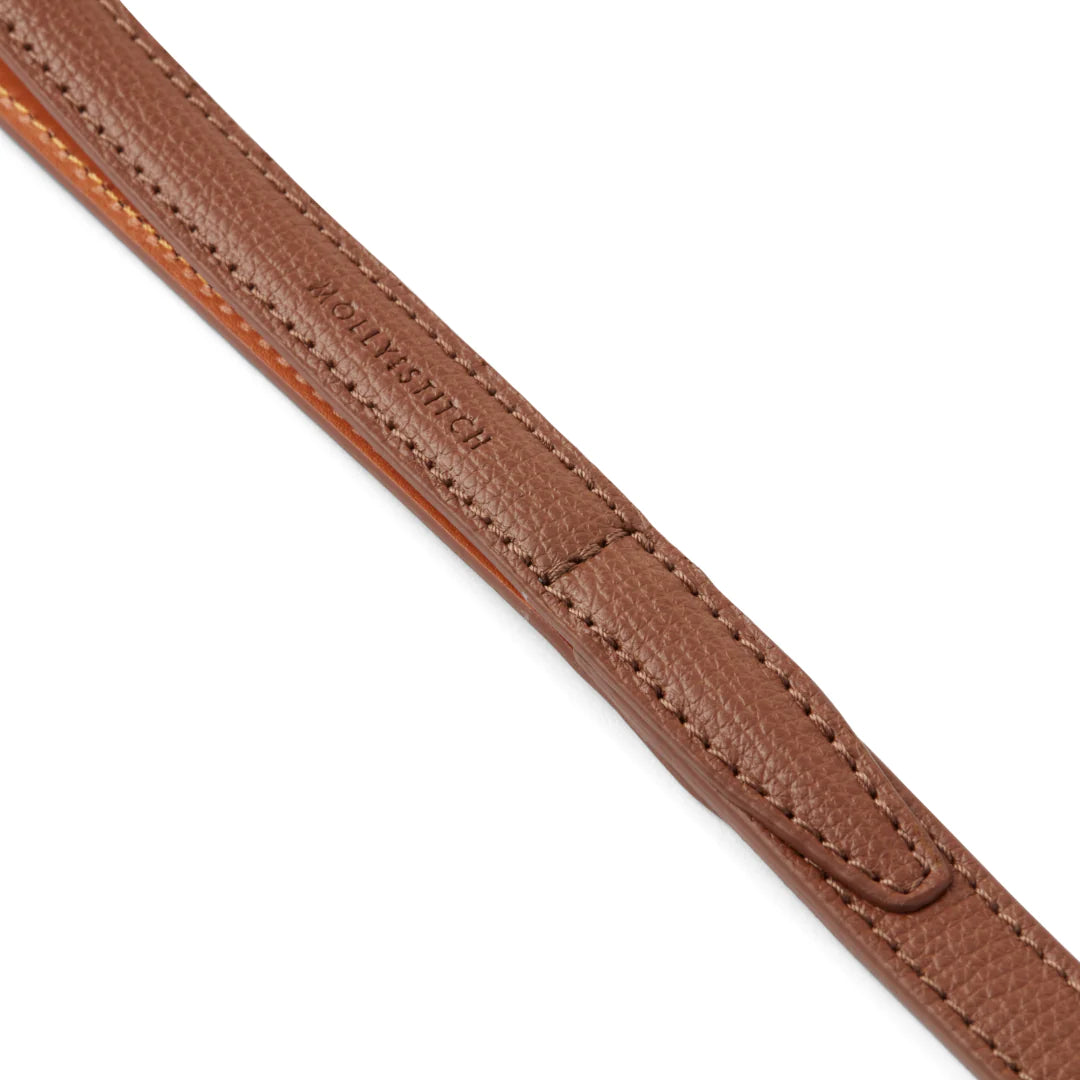 Tuscan city leash Chestnut