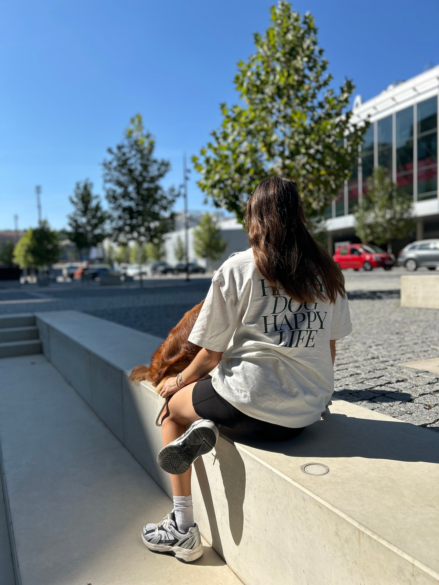 Happy dog Happy life T-Shirt