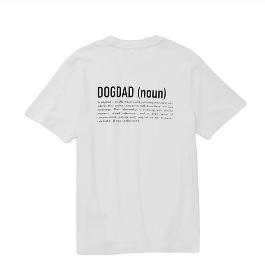 DOGDAD (NOUN) T-SHIRT white