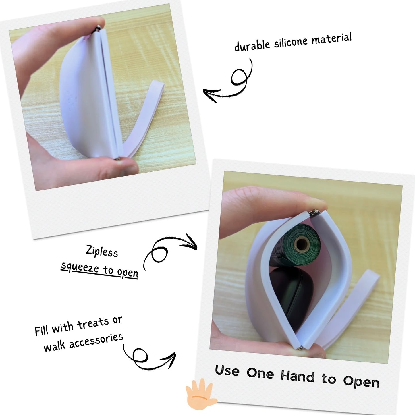 One-Hand Treat Training Pouch