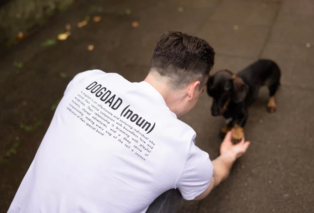 DOGDAD (NOUN) T-SHIRT white