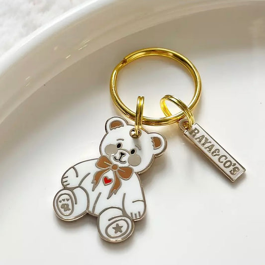 Amour de Petit Ours Blanc – Personalized Brass Dog ID Tag (Limited Edition)