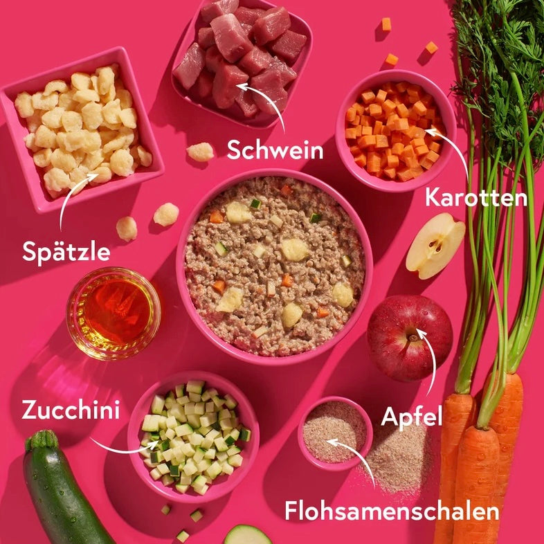 FRED Pork with Spätzle – Hearty German-Style Meal for Dogs