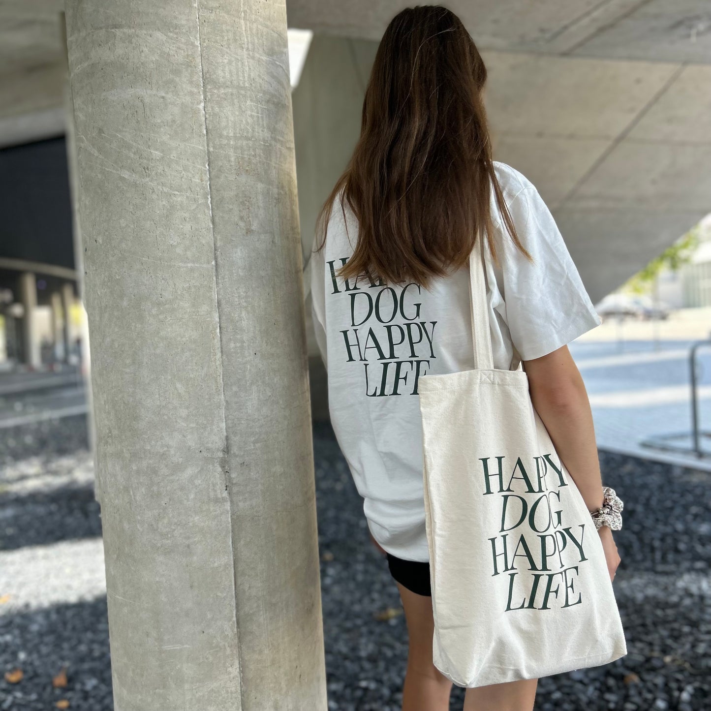 Set of t-shirt and tote bag