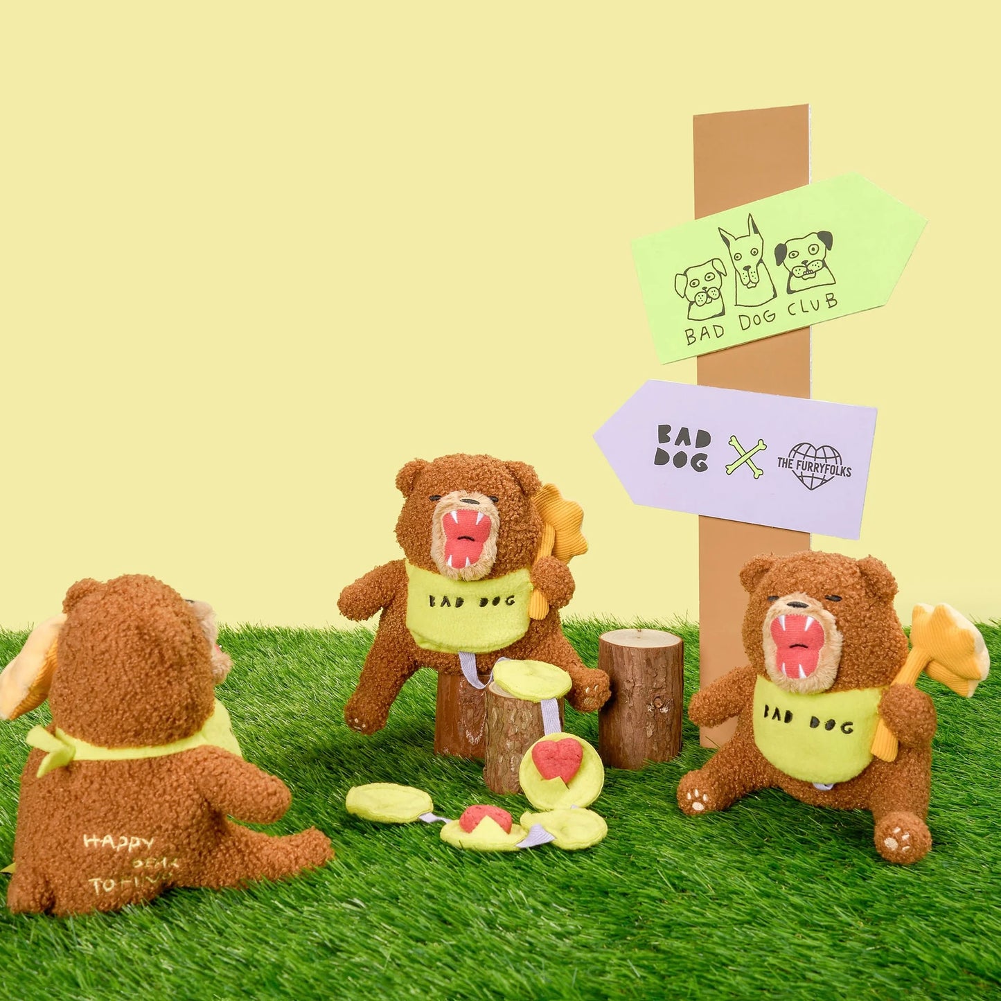 Happy Bear Tofino Nosework Toy