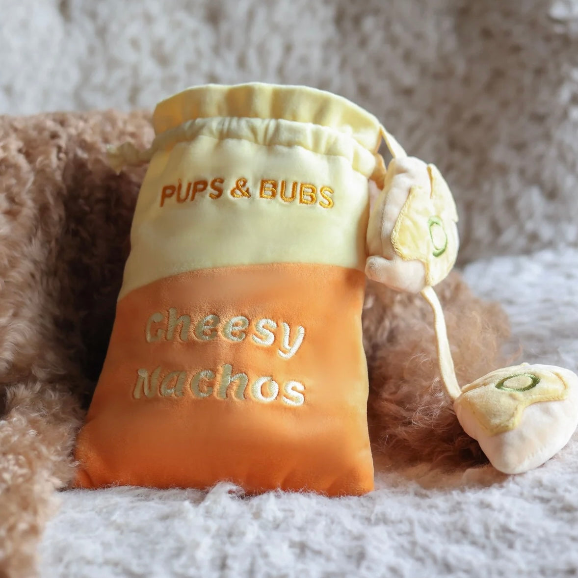 Cheesy Nachos Nosework Toy