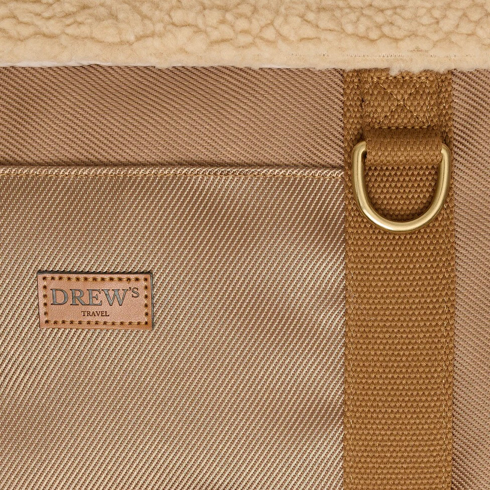 Dog carrier with teddy lining Aspen