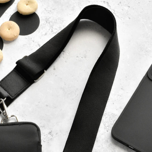 Bag Strap - Plain Black