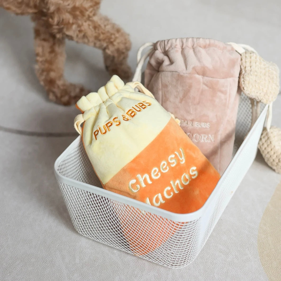 Cheesy Nachos Nosework Toy