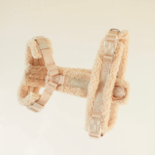 Sherpa Dog Harness cream