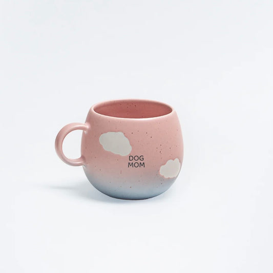 Cloud Sunset Medium Cup Dog Mom