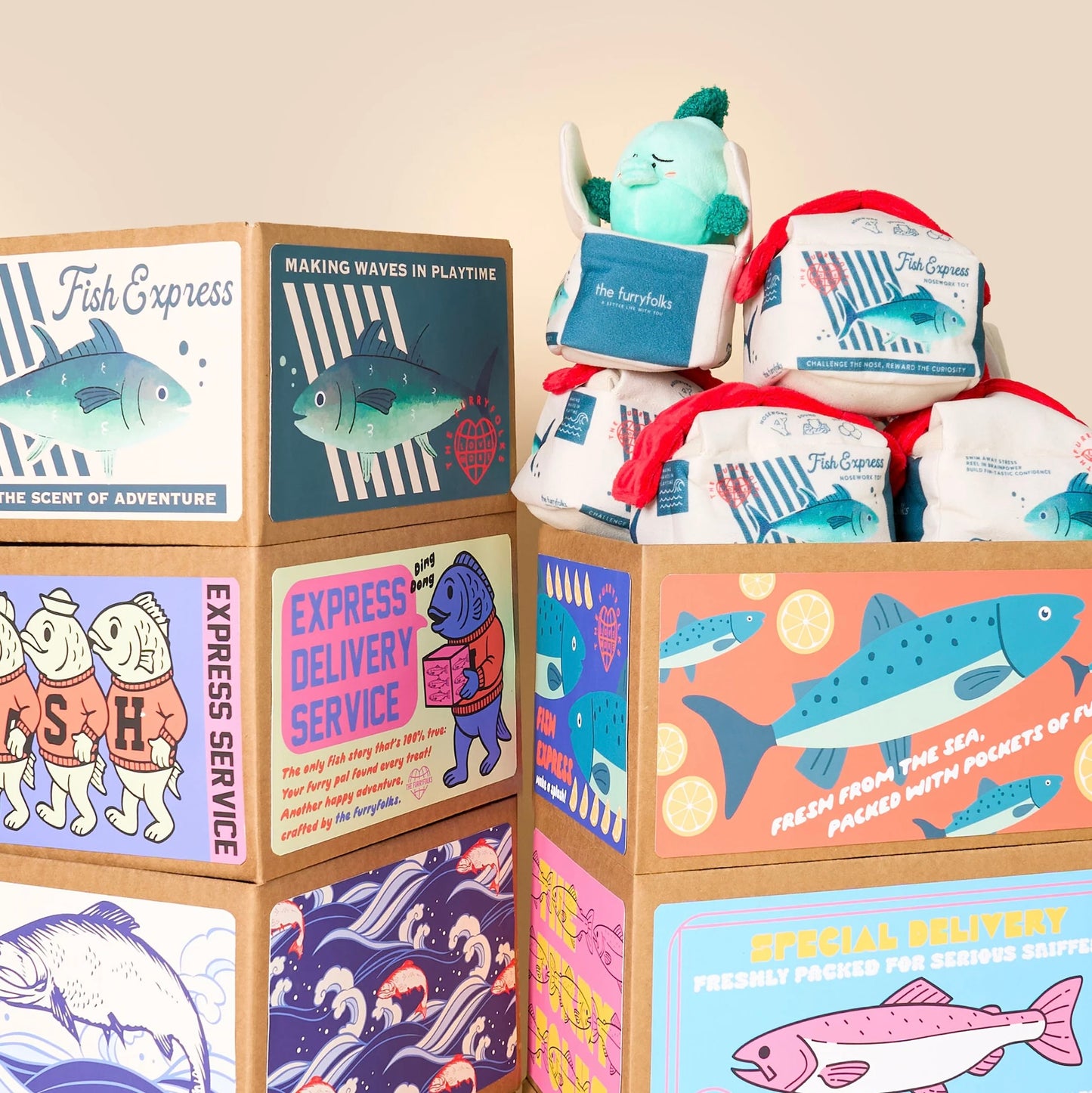 Fish Express Nosework Toy