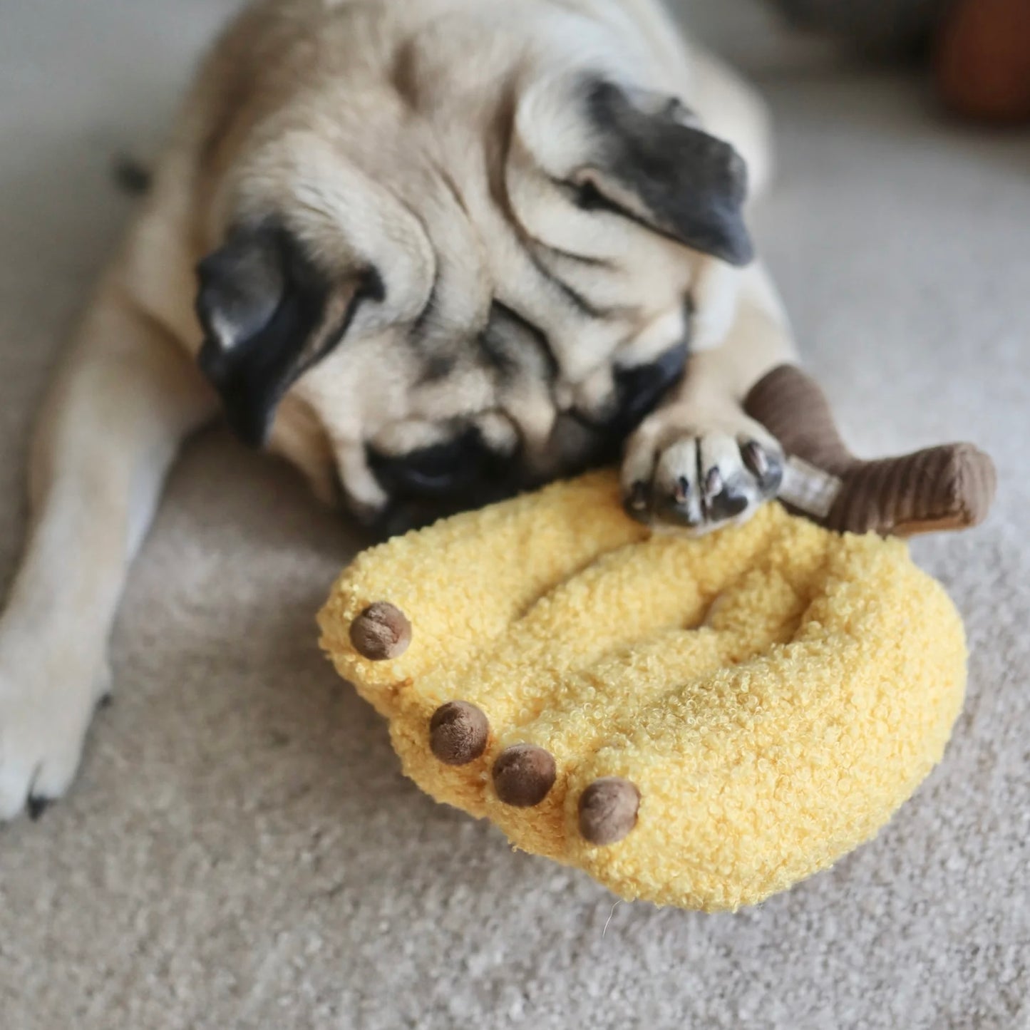 Banana Snuffle toy