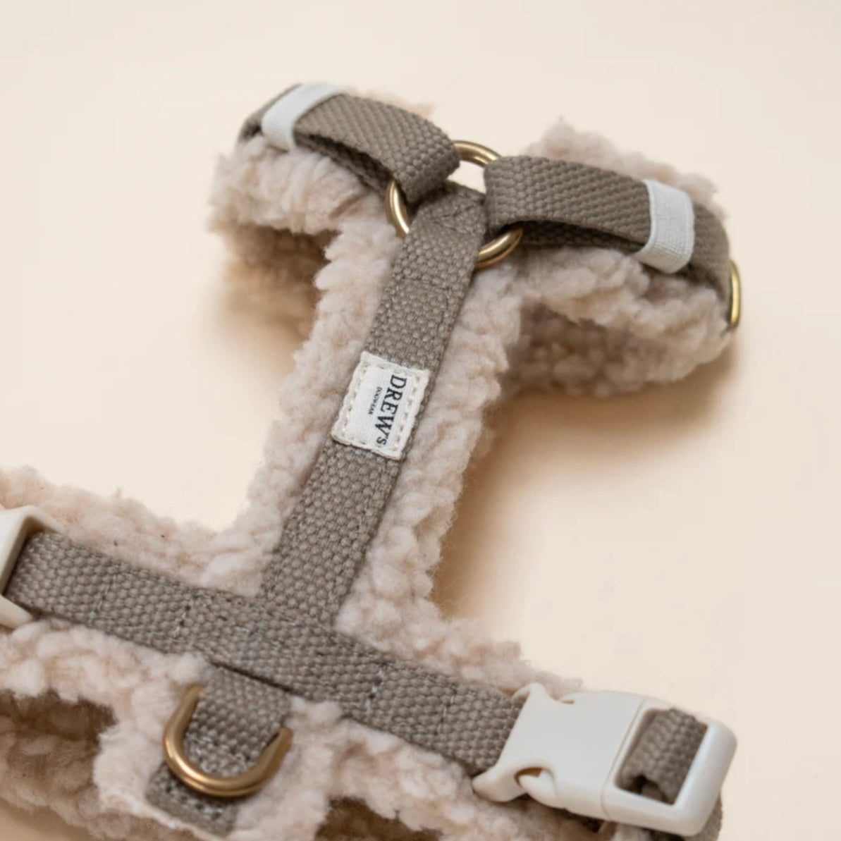 Dog Harness Teddy beige