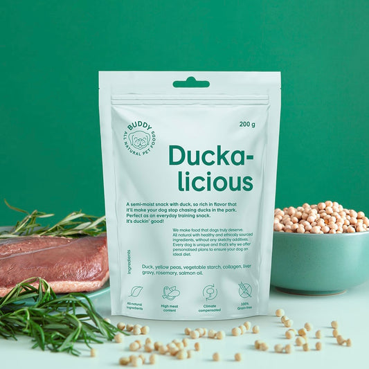 Duckalicious Duck & Rosemary snacks