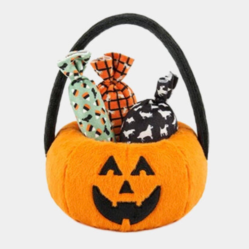 Halloween Pumpkin Basket + 3 Bonbons