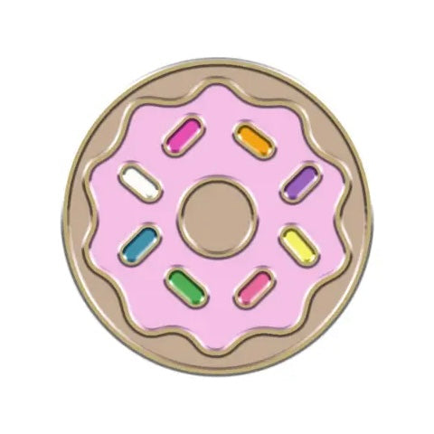 Collar charm Pink Donut