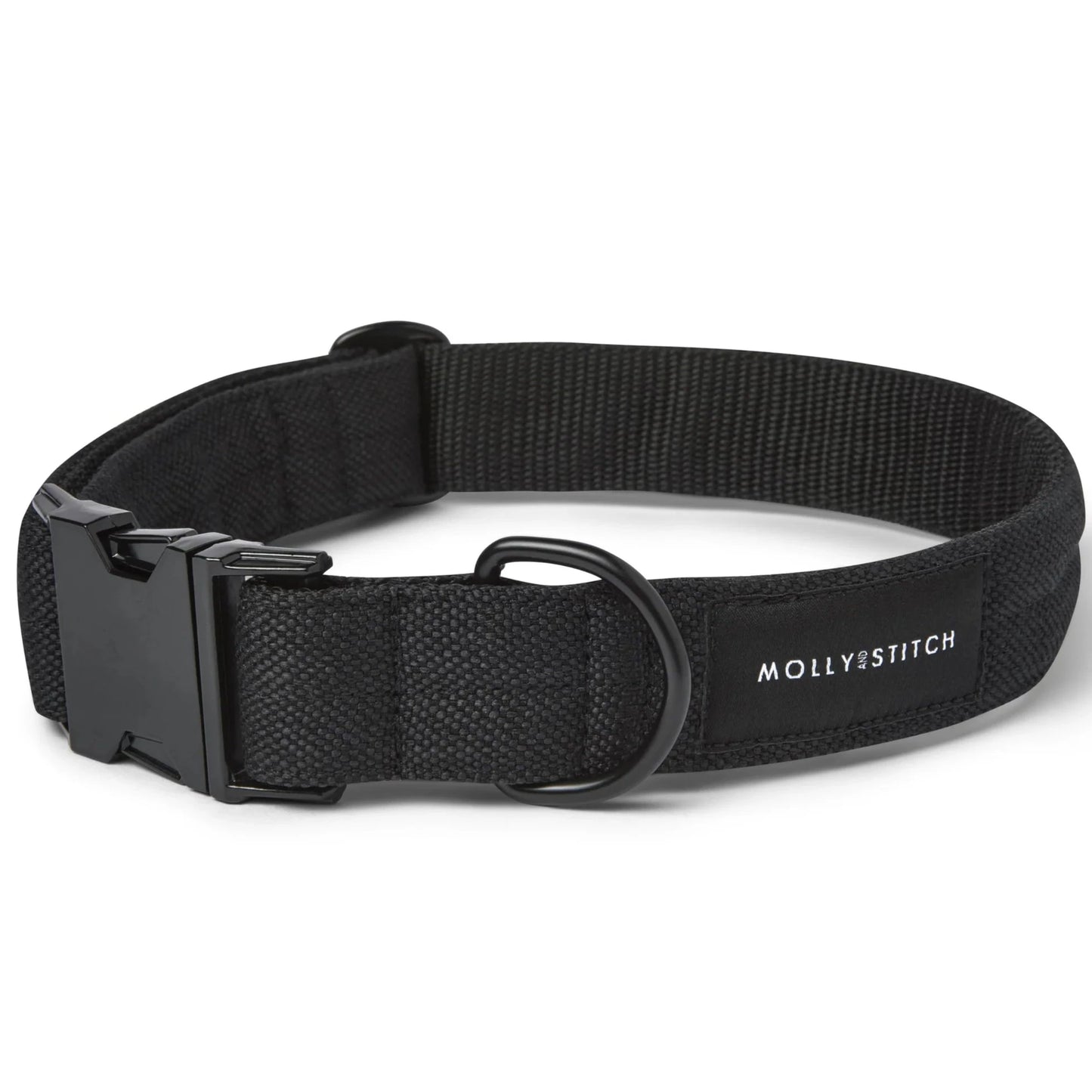 Soft rock collar Black