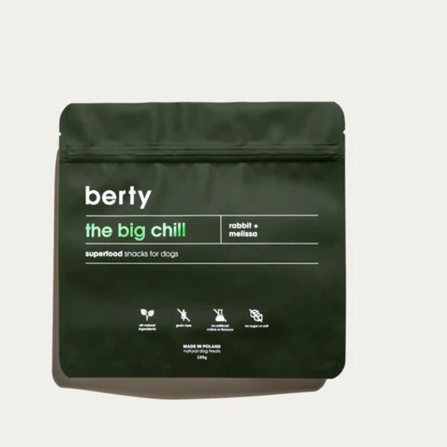 “the big chill - superfood snacks for dogs 100g